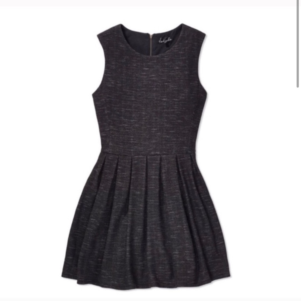 Talula Charcoal Waldorf Dress